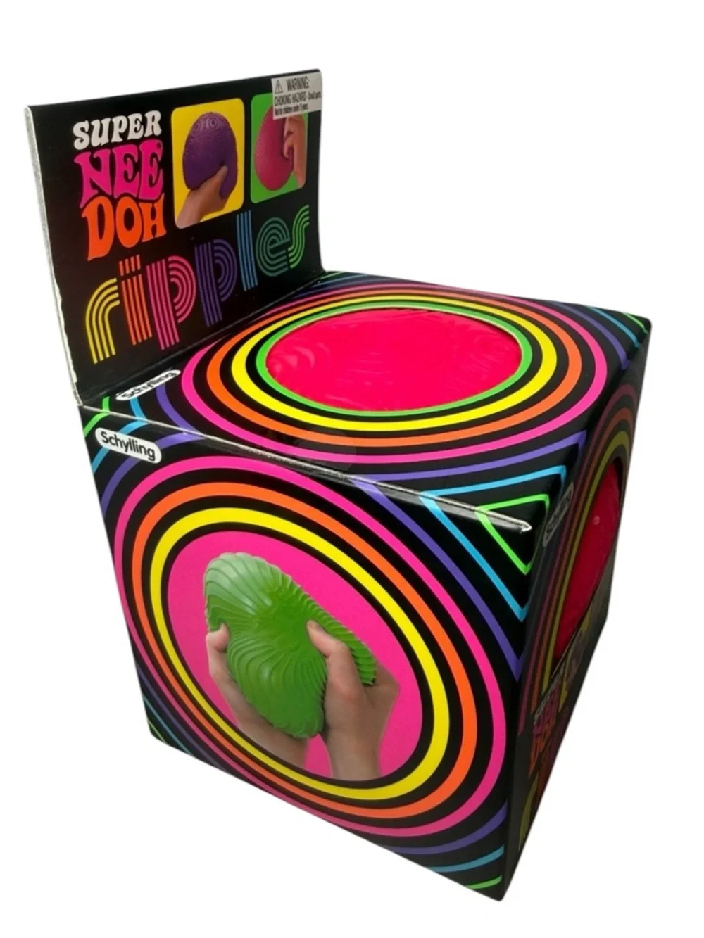 Needoh Ripple Schylling | Toys | Rare Needoh Needoh Ripples Xl Textured Giant Super ...
